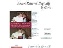 Tablet Screenshot of photo-repair.com